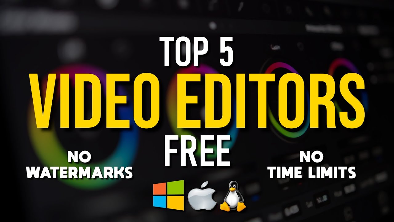 Best Video Editing Software Free