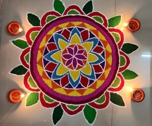 The Mandala Rangoli