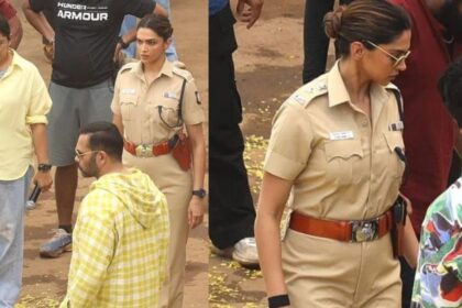 Expectant Deepika Padukone in Police Gear on the Sets of 'Singham Again. Deepika Padukone's Big Role in 'Singham Again' and Exciting Film Updates
