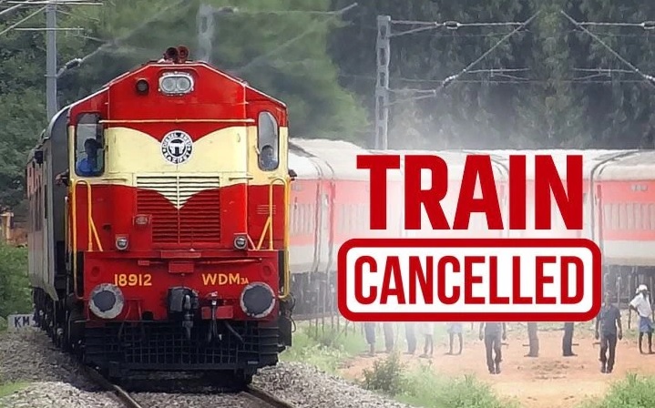 Trains will be cancelled from May 28 to June 2