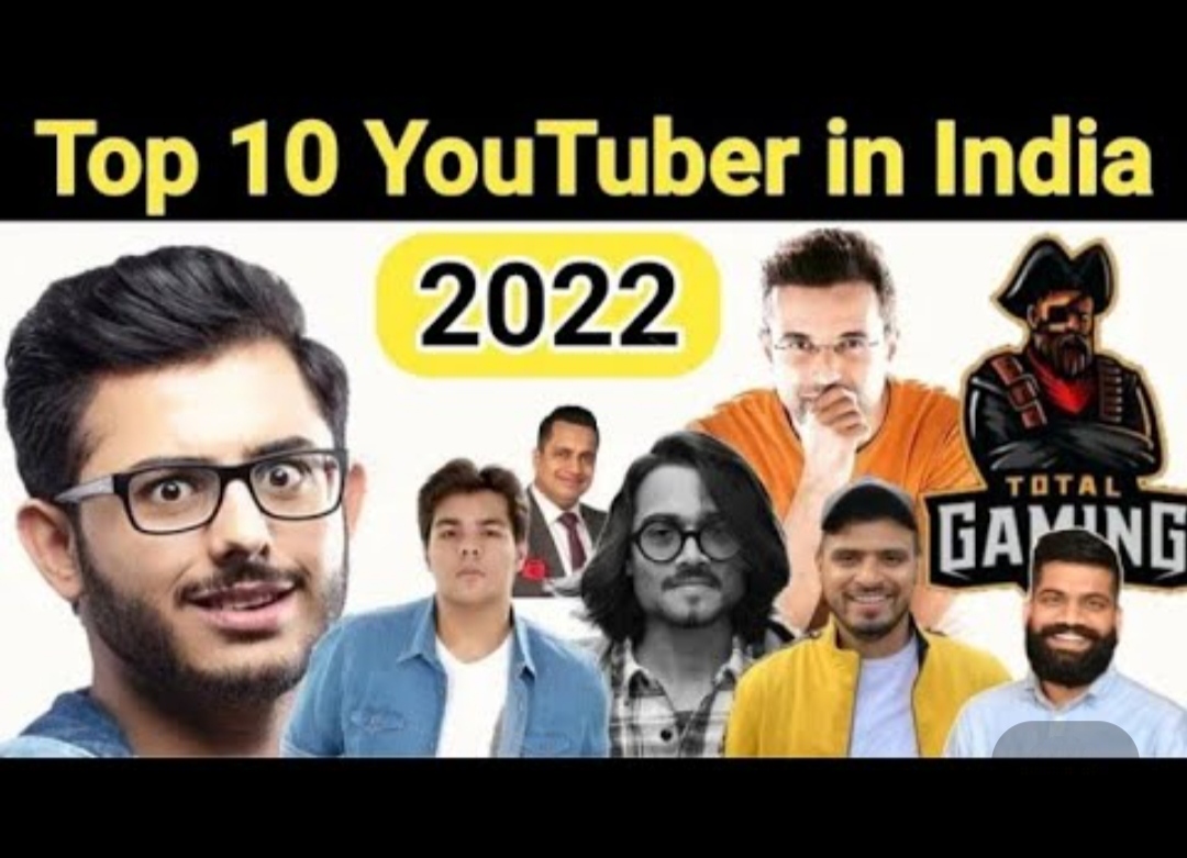 भारत में शीर्ष 10 यूट्यूबर्स | top10 YouTubers