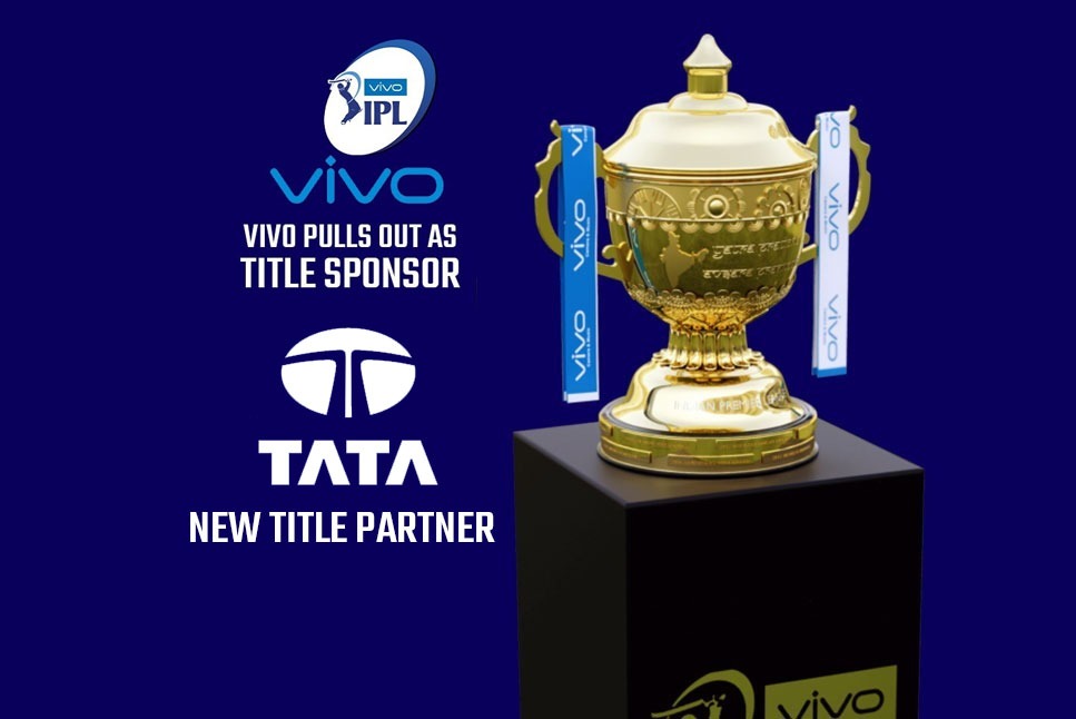 IPL Title Sponsors List: IPL 2022 का मेन स्पॉन्सर बना TATA, चीनी मोबाइल कंपनी Vivo की हुई छुट्टी