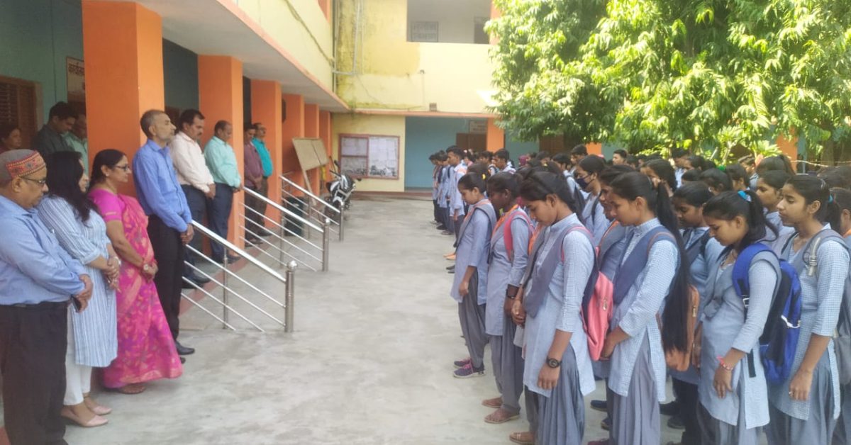 स्थानीय महाविद्यालय में खोपही देवी को दी गई श्रद्धांजलि 1 Local College