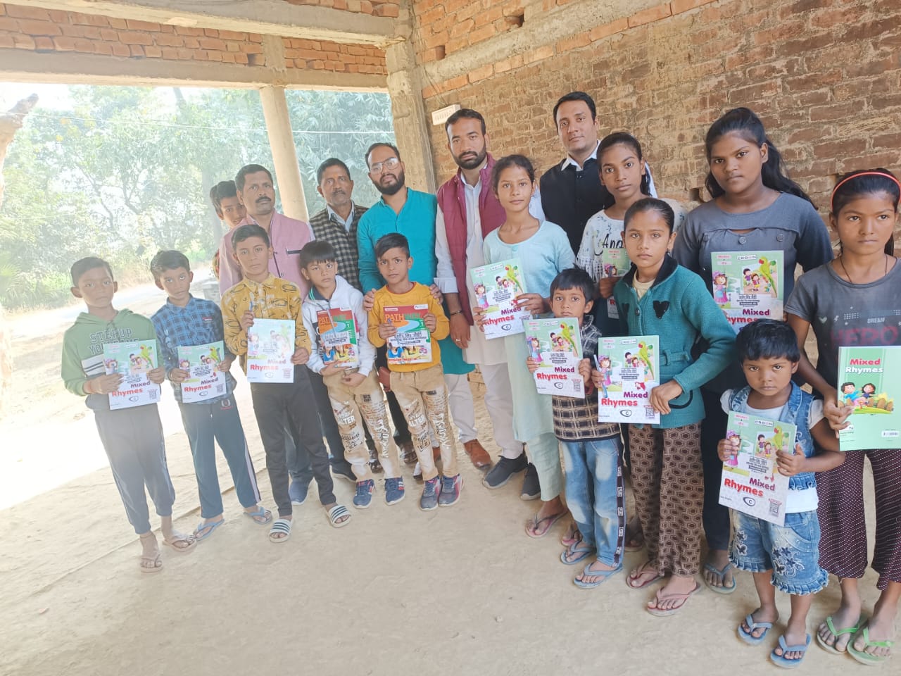 Education material was distributed to students