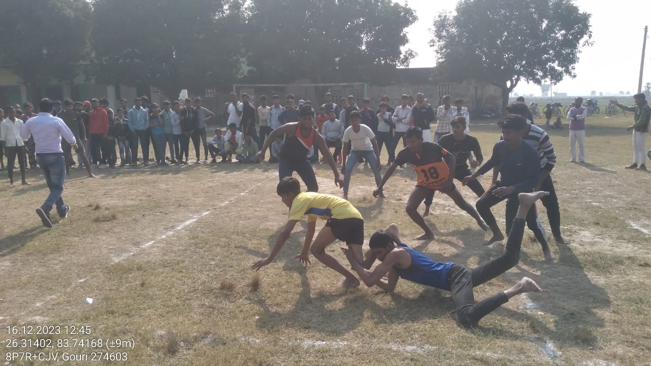 Block level rural sports competition organized