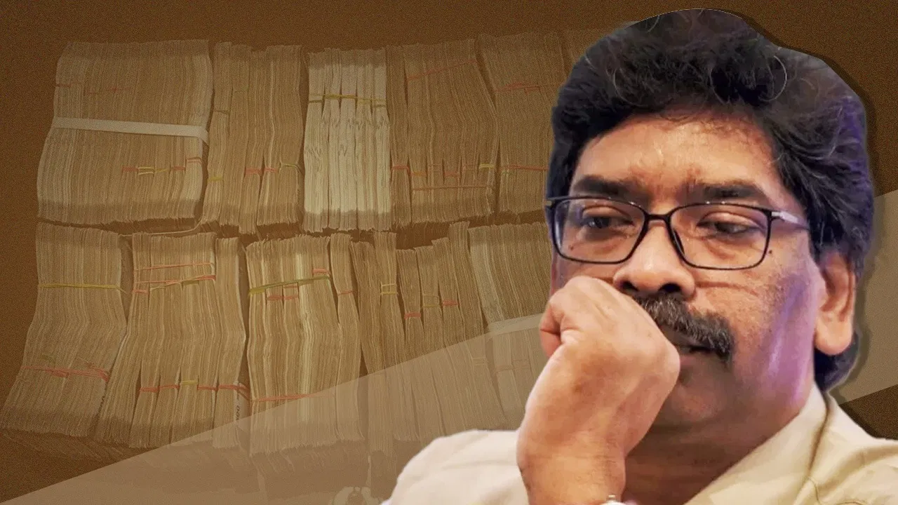 36 lakh cash and BMW car found in ED raid at CM Hemant Soren's house, ED seized it