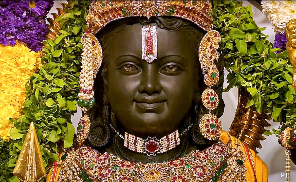 Why is it there? The color of Lord Ram's idol is black, know the reason behind it