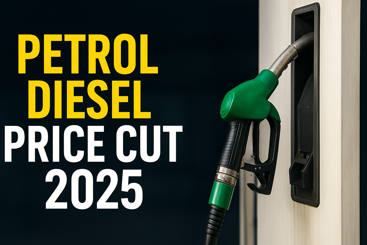 Petrol–Diesel Price Cut 2025