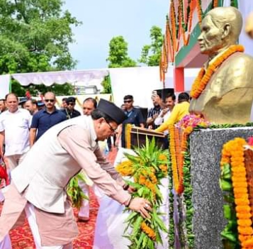 Dhami pays tribute to state agitator martyrs on 30th anniversary of Khatima firing