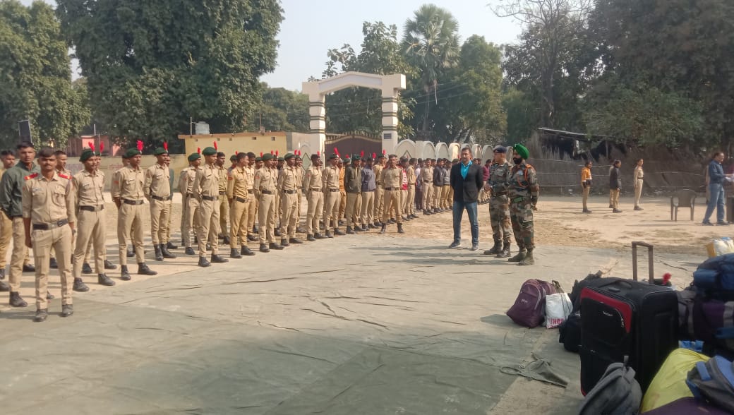 Bhagalpur annual training camp NCC camp inaugurated