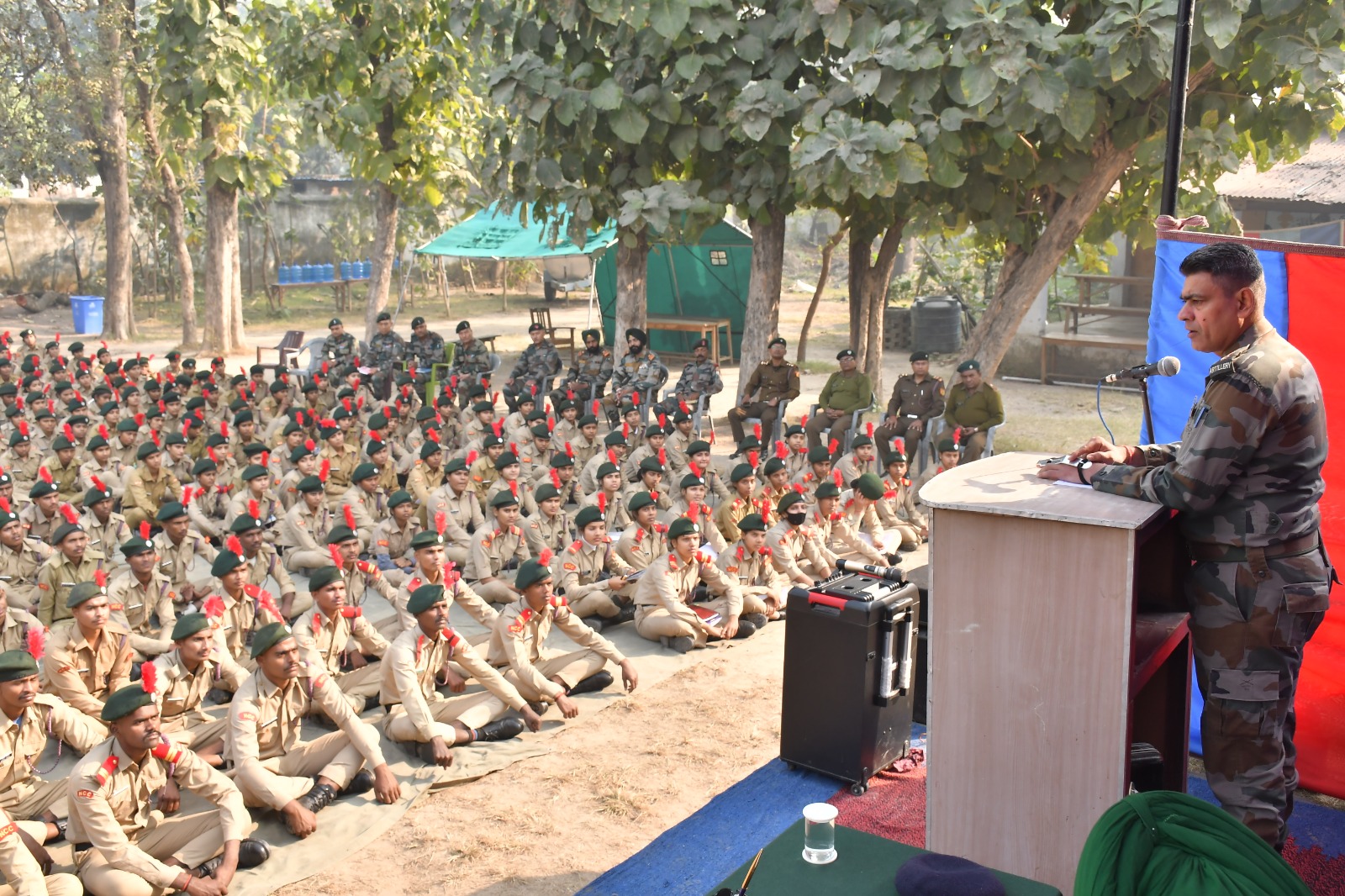 Discipline in training like soldiers is necessary: ​​Lieutenant Colonel AK Singh