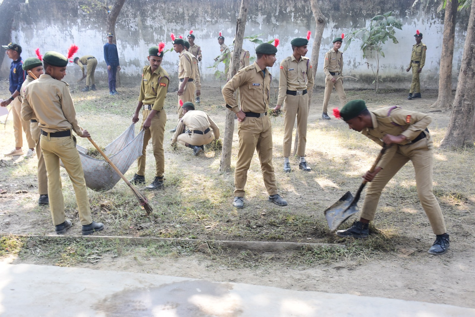 Shramdaan, cleanliness campaign by NCC cadets