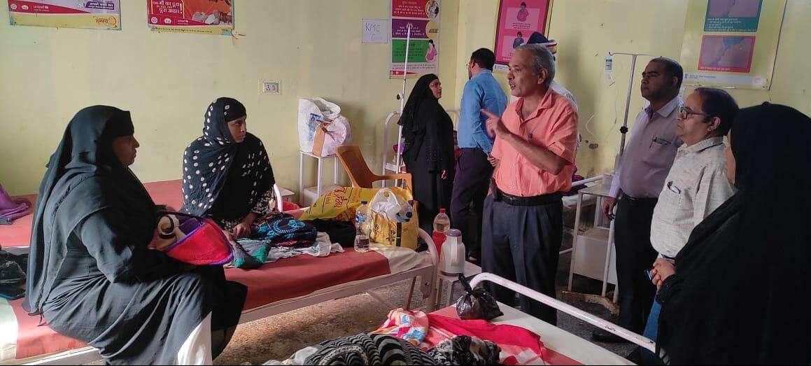 CMO's visit to CHC Tilauli creates stir