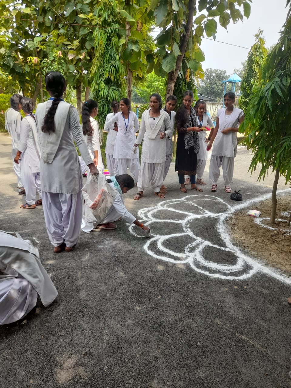 राष्ट्रपिता महात्मा गांधी एवं लाल बहादुर शास्त्री जयंती पर स्वच्छता का हुआ कार्यक्रम अभियान