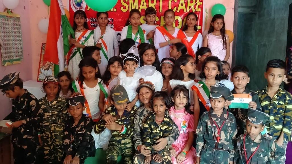 A.M. Independence Day celebrated with great pomp in Smart Care Public