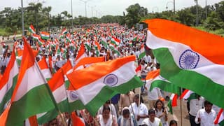 There was excitement in schools on the occasion of Independence Day.